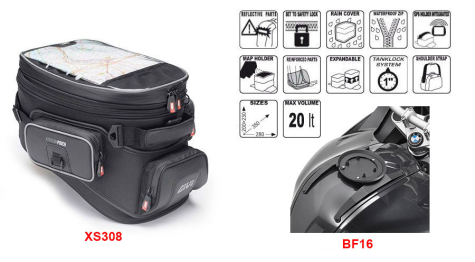 Borsa serbatoio per bmw f800r #7