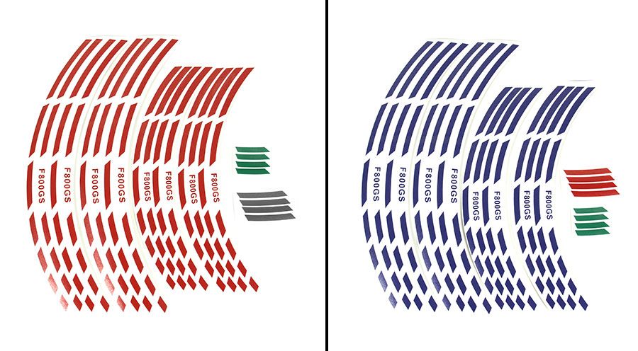 BMW F800GS (2024- ), F900GS & F900GS Adv Strisce cerchione F800GS